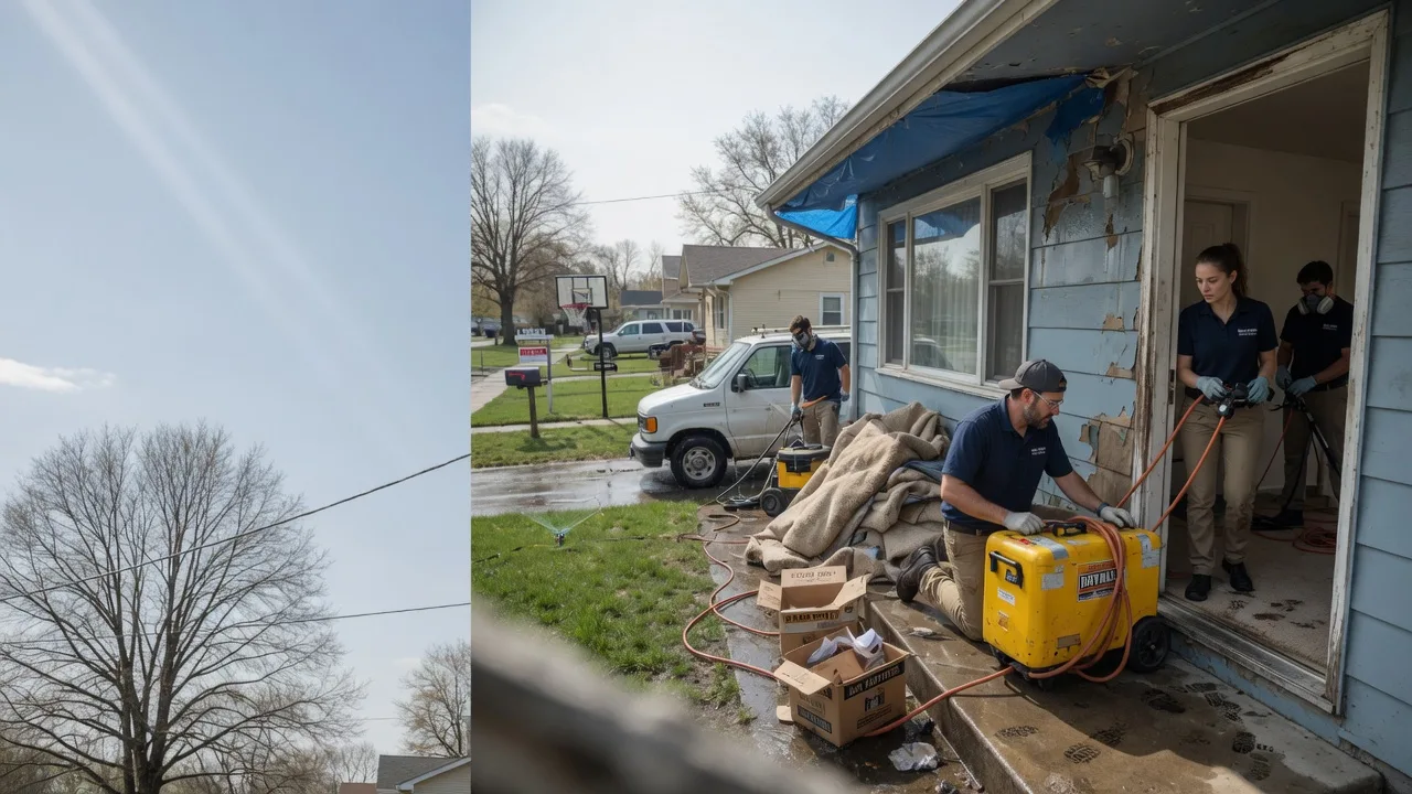 Basement Flood Cleanup in Mobeetie, TX near me